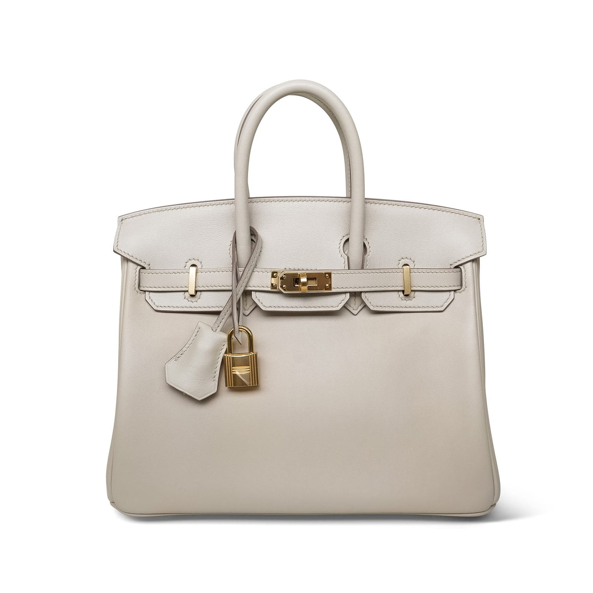 Birkin 25 Beton Swift Gold Plated Y Stamp