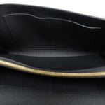 Product image 14 of 15: Kelly Wallet To Go Black Epsom Gold Plated G Stamp