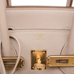 Product image 2 of 23: Birkin 25 Argile Veau Swift Gold Plated X Stamp