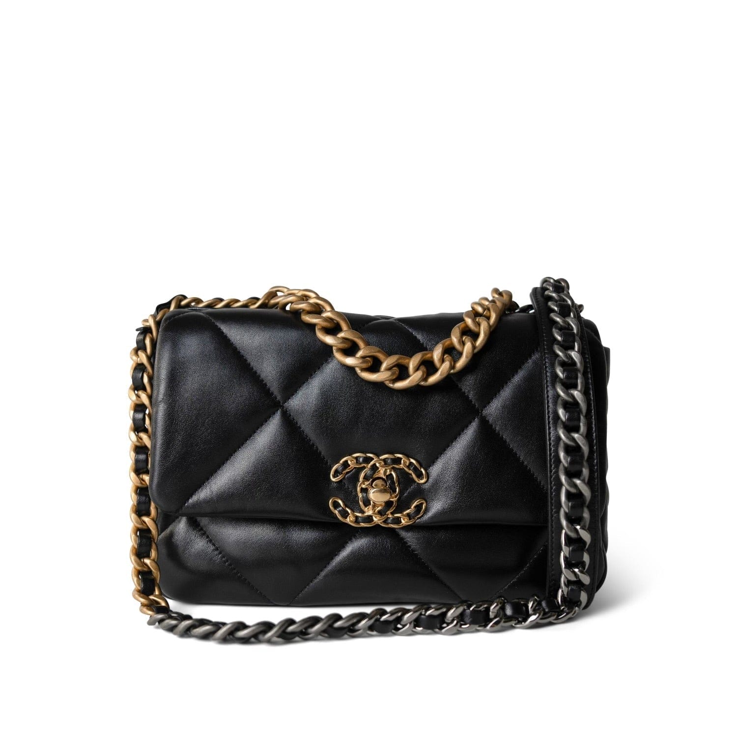 シャネル　手袋 Gloves - Silk satin, black — Fashion | CHANEL