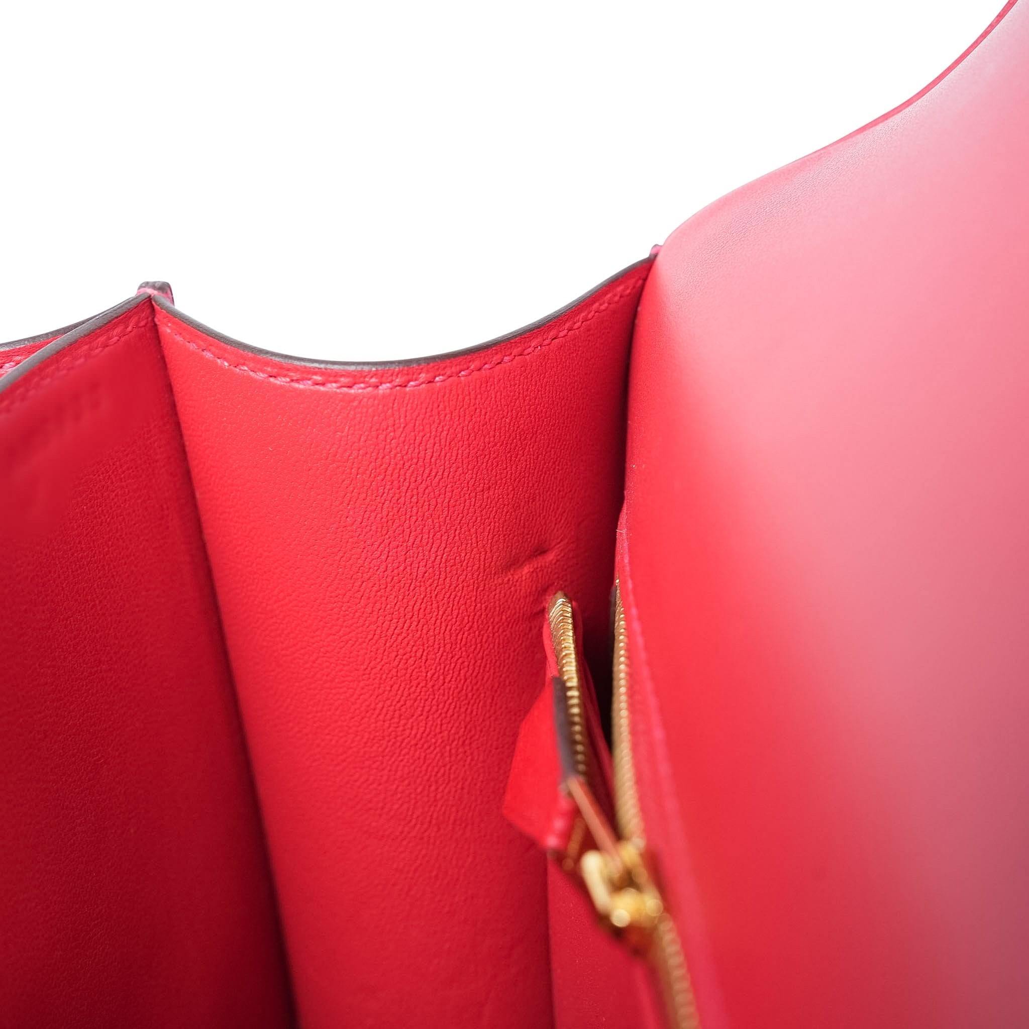 Product image 17 of 20: Constance 23 Rouge Casaque Epsom Gold Plated A Stamp