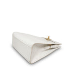 Product image 11 of 18: Kelly Sport PM White Ostrich Gold Plated R Circle
