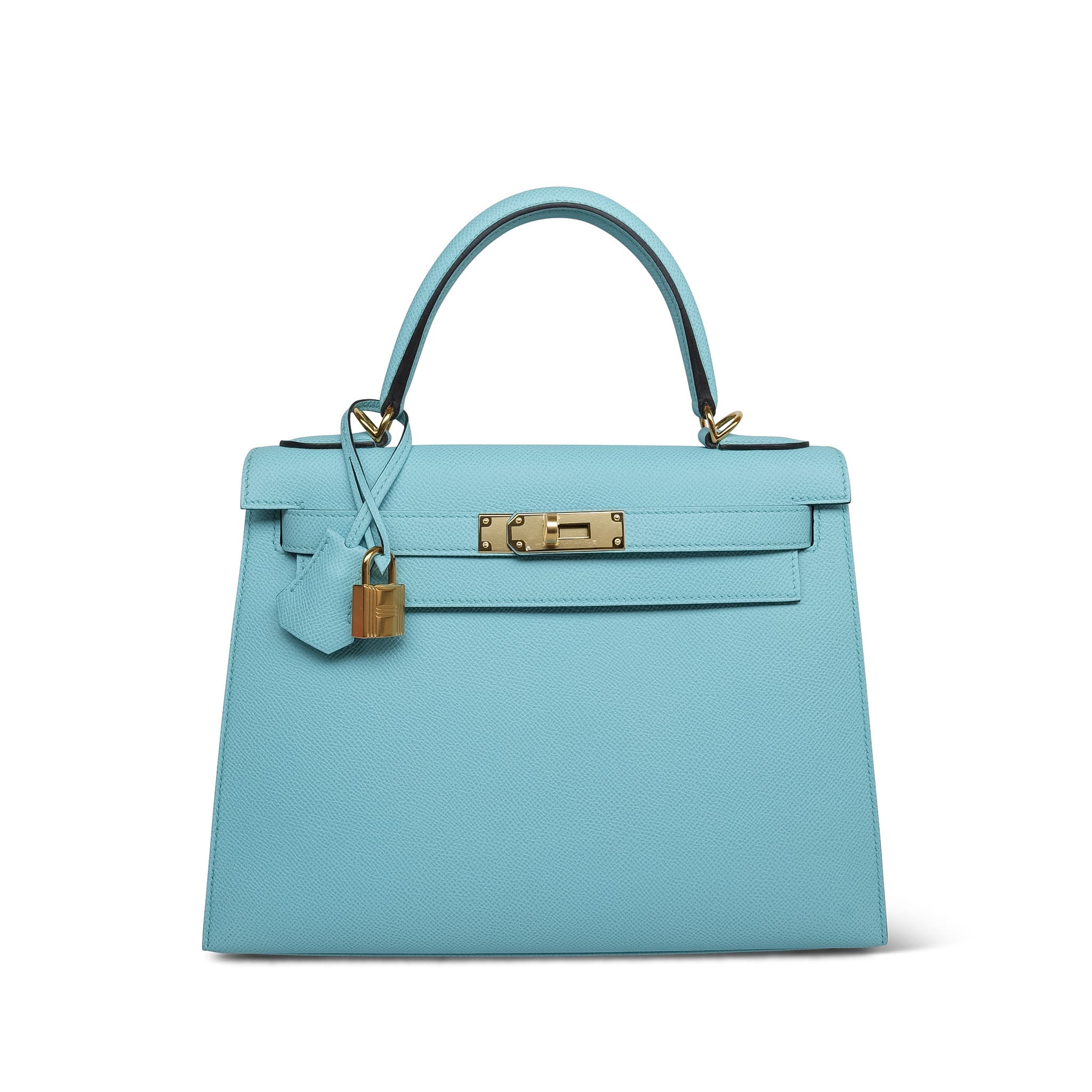 Product image 7 of 16: Kelly Sellier 28 Bleu Atoll Epsom Gold Plated Y Stamp