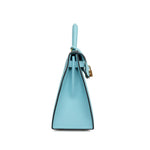 Product image 8 of 16: Kelly Sellier 28 Bleu Atoll Epsom Gold Plated Y Stamp