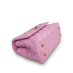 Product image 7 of 22: 23P Lilac/Pink Caviar Quilted Coco Chain Handle Small AGHW