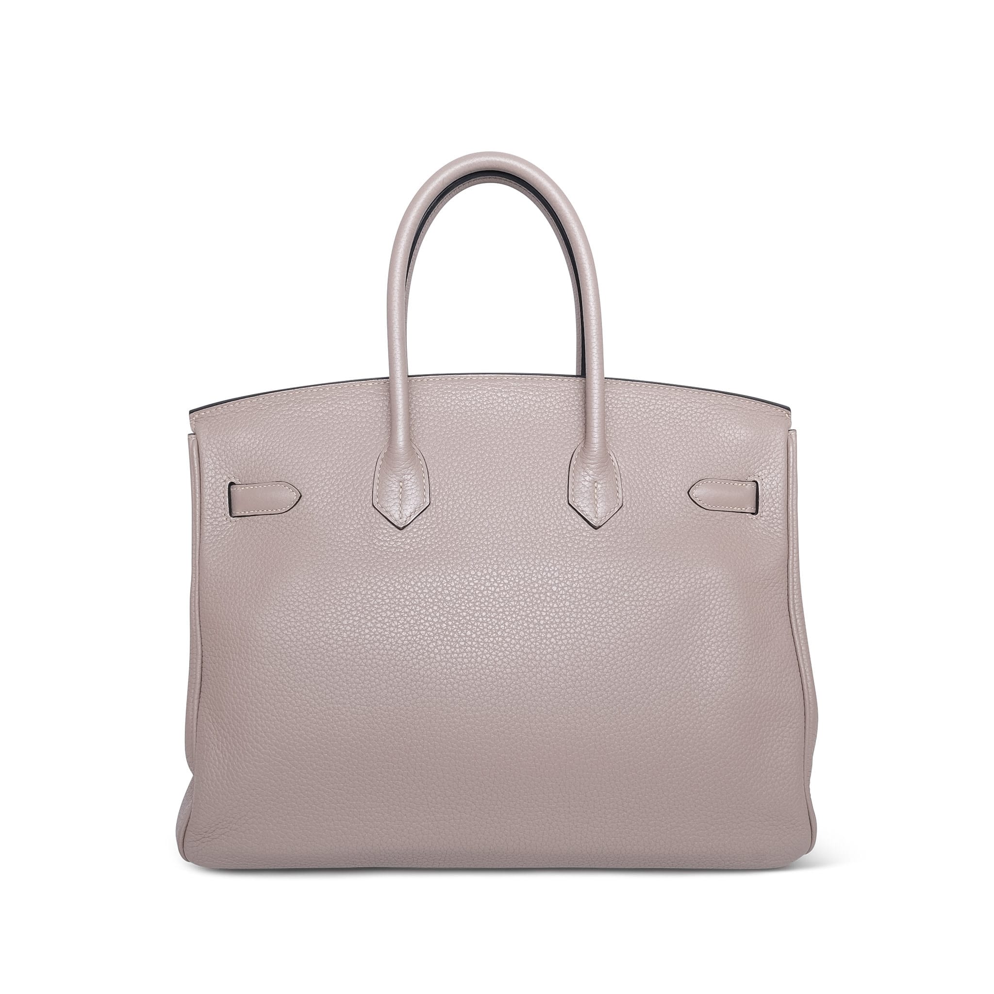 Product image 7 of 18: Birkin 35 Gris Tourterelle Clemence Palladium Plated N Square Stamp