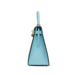 Product image 10 of 16: Kelly Sellier 28 Bleu Atoll Epsom Gold Plated Y Stamp
