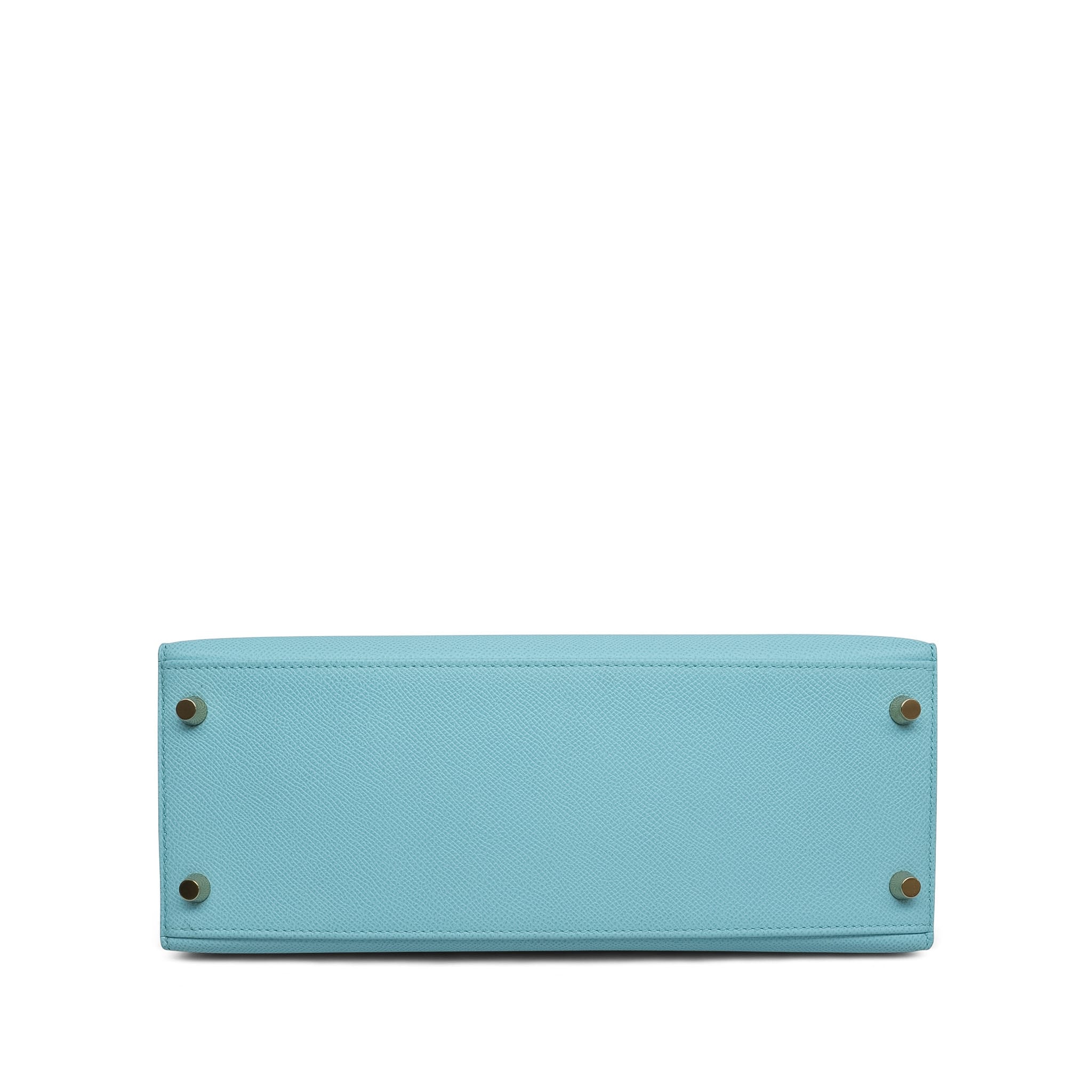 Product image 11 of 16: Kelly Sellier 28 Bleu Atoll Epsom Gold Plated Y Stamp