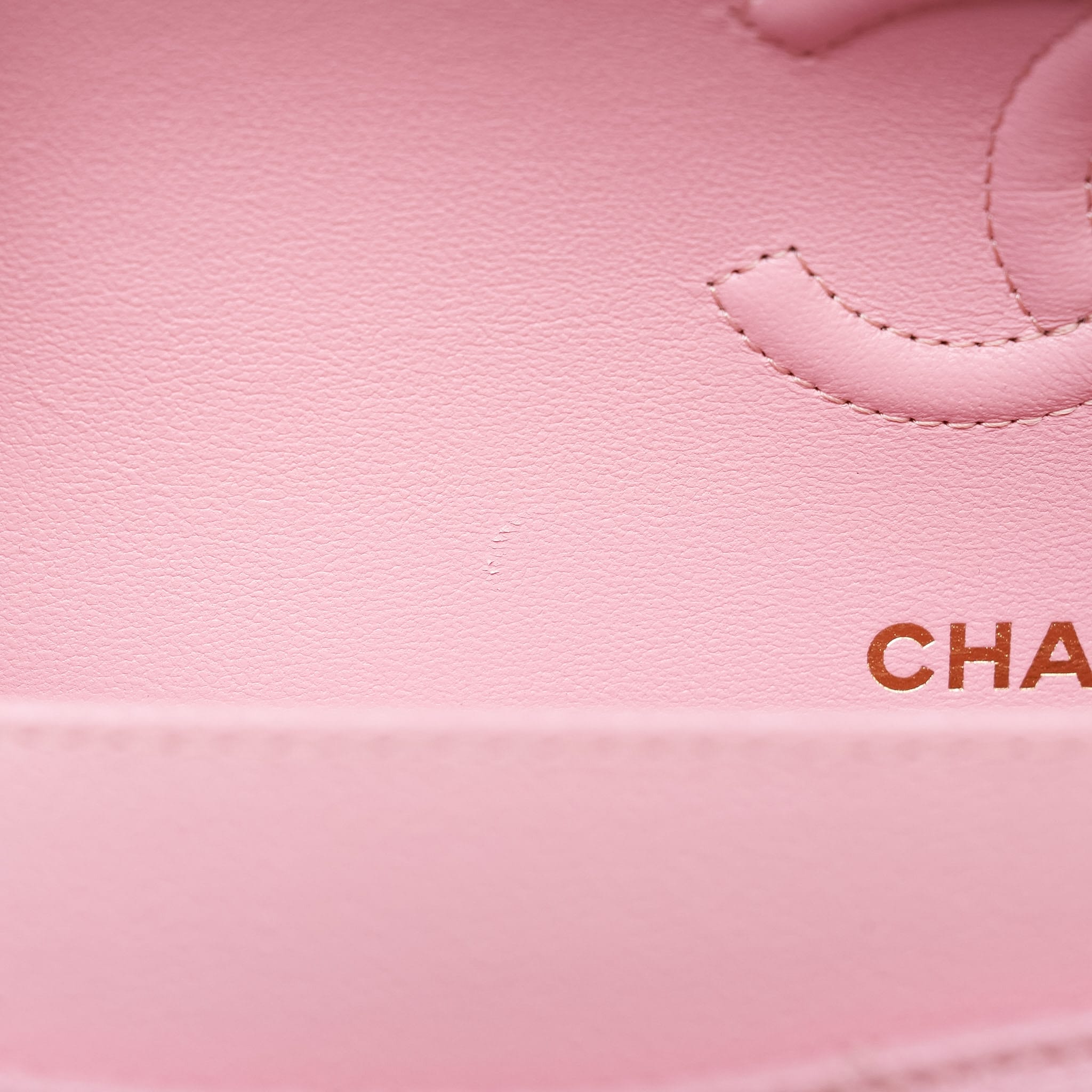 Product image 15 of 17: Pink Sakura Caviar Quilted Classic Flap Small LGHW