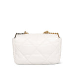 Product image 5 of 26: White Lambskin Quilted 19 Flap Small Mixed HW