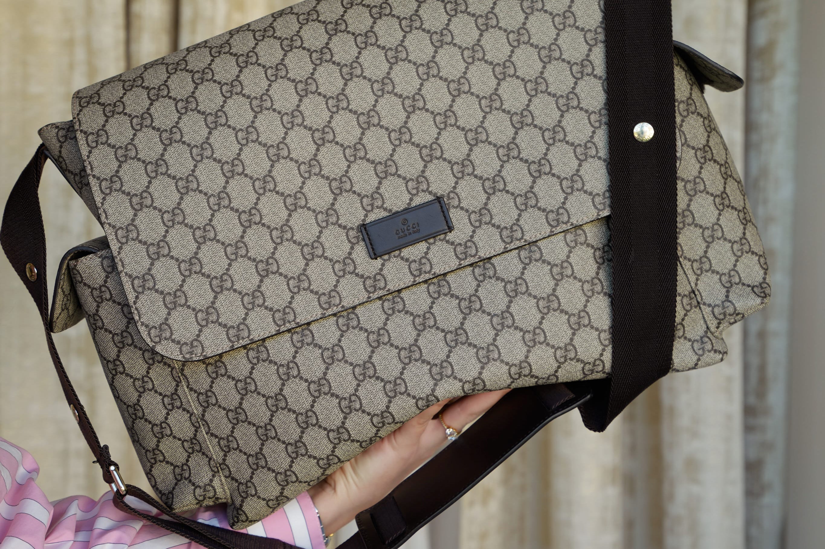 Product image 10 of 28: Gucci GG Supreme Canvas Diaper Bag
