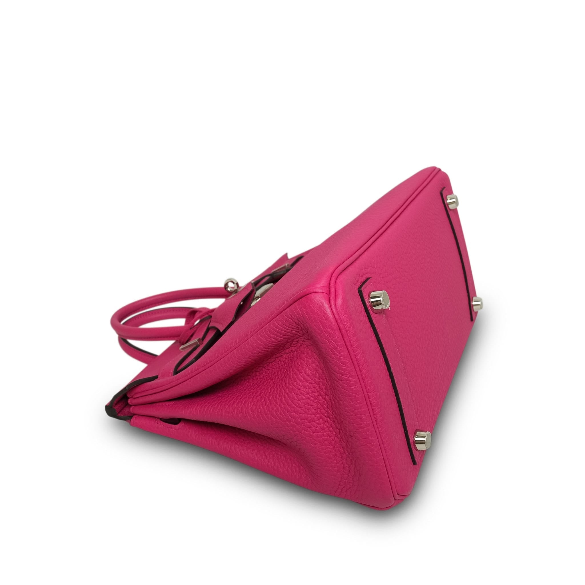 Product image 12 of 16: Birkin 25 Rose Mexico Togo Palladium Plated K Stamp