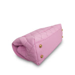 Product image 10 of 22: 23P Lilac/Pink Caviar Quilted Coco Chain Handle Small AGHW
