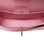 Product image 12 of 17: Pink Sakura Caviar Quilted Classic Flap Small LGHW