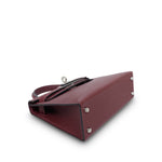Product image 8 of 14: Mini Kelly Sellier Rouge H Epsom Palladium Plated B Stamp