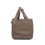 Product image 1 of 17: Picotin 18 Etoupe Clemence Gold Plated C Stamp