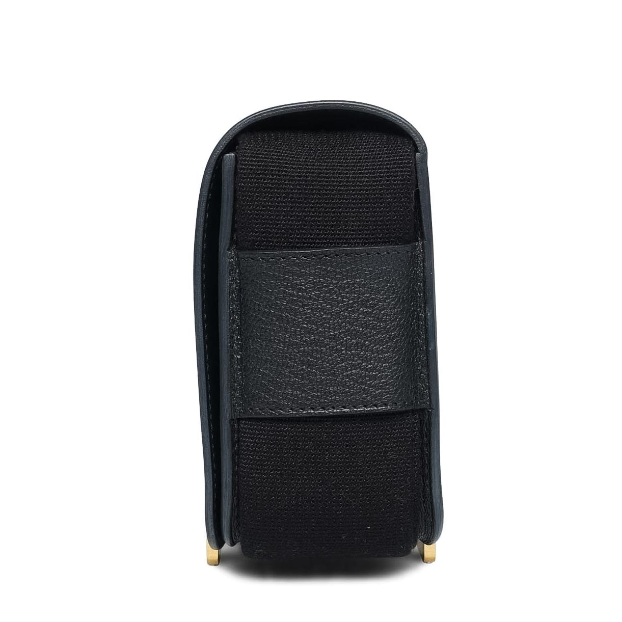 Product image 9 of 17: Geta Black Chèvre Mysore Gold Plated B Stamp