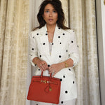 Product image 2 of 30: Birkin 25 Cuivre Togo Gold Plated X Stamp