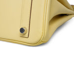 Product image 14 of 22: Birkin 25 Jaune Poussin Swift Palladium Plated T Stamp