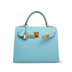 Product image 5 of 16: Kelly Sellier 28 Bleu Atoll Epsom Gold Plated Y Stamp