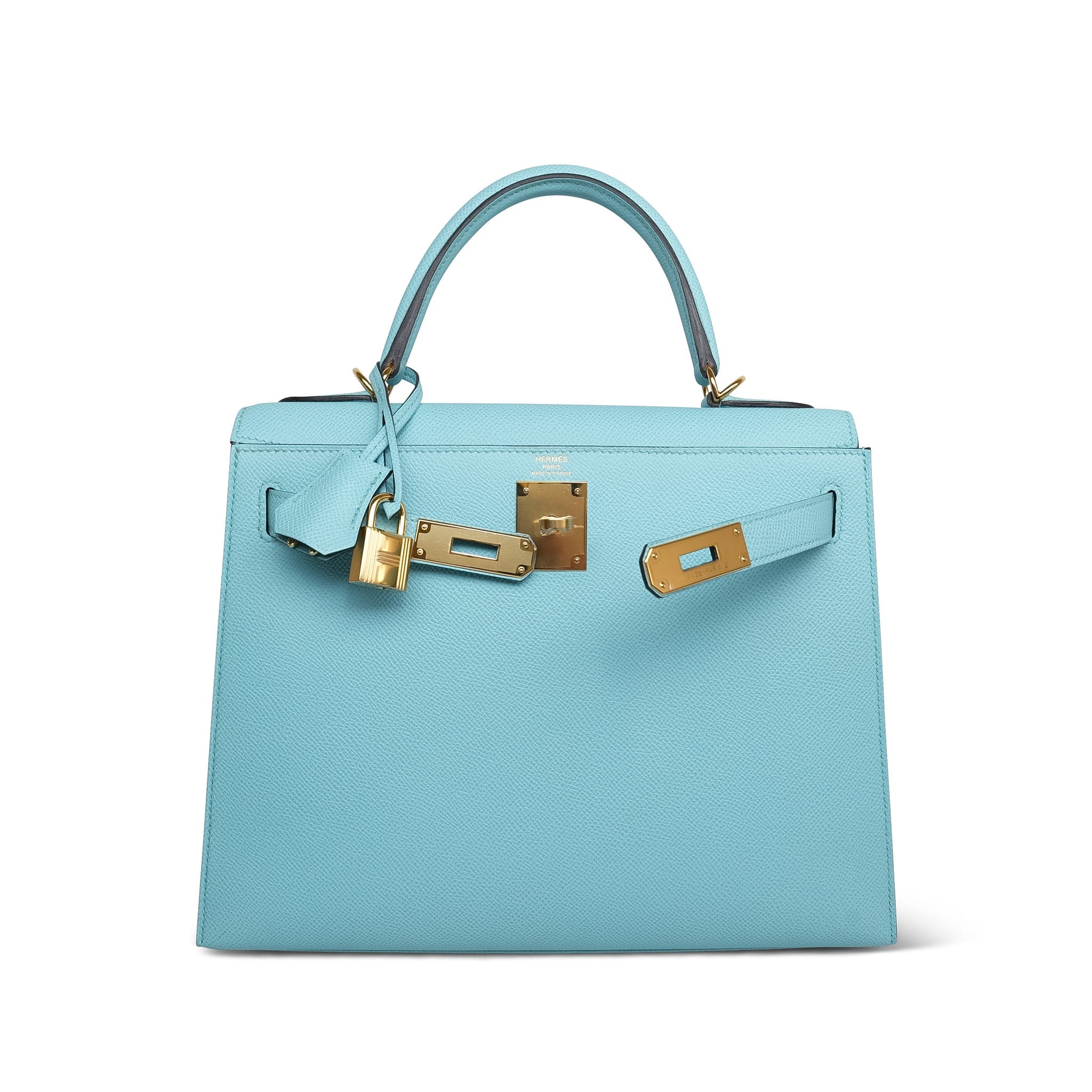 Product image 5 of 16: Kelly Sellier 28 Bleu Atoll Epsom Gold Plated Y Stamp