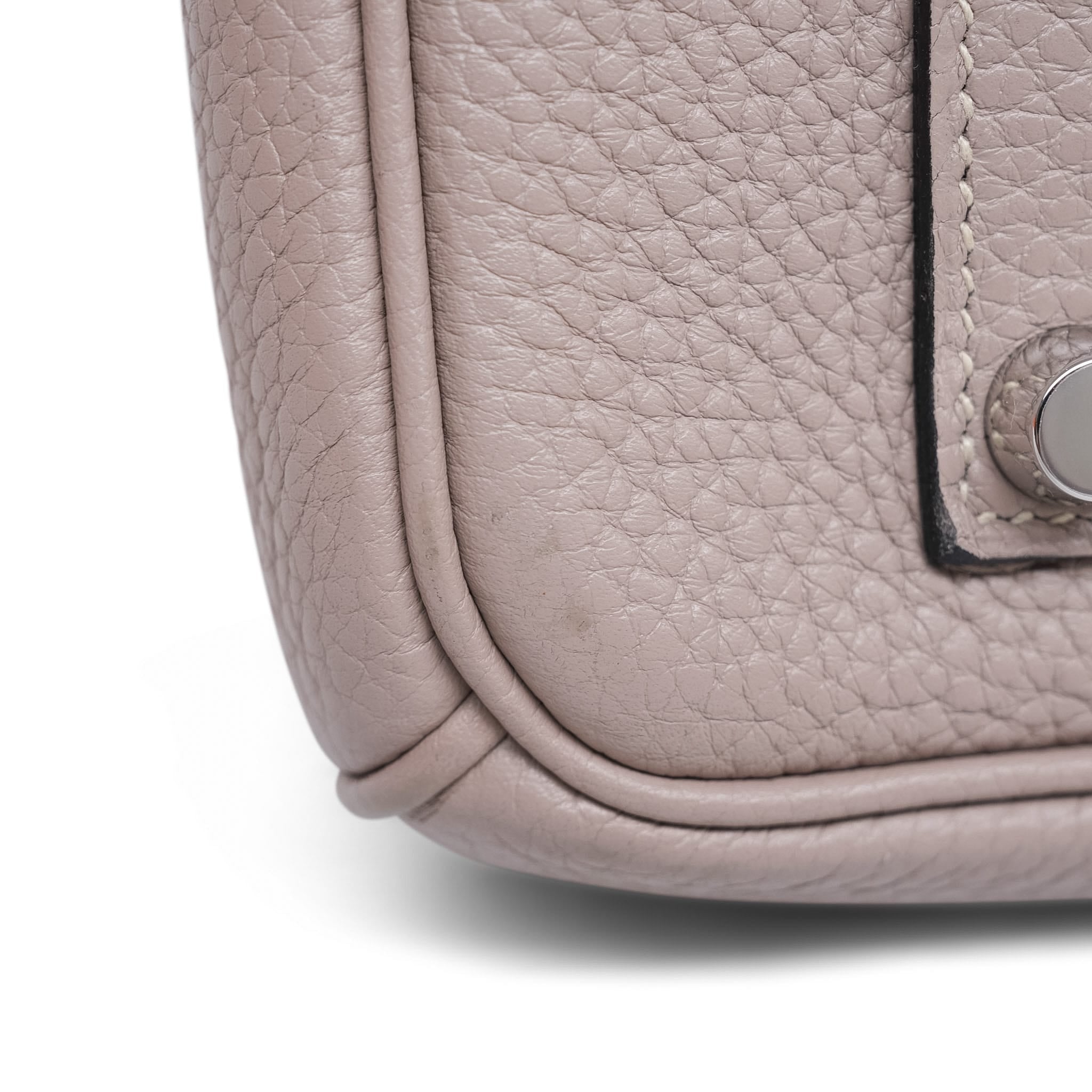 Product image 15 of 18: Birkin 35 Gris Tourterelle Clemence Palladium Plated N Square Stamp