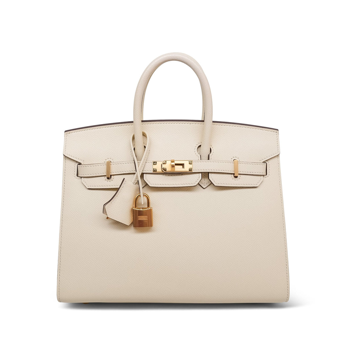 Birkin Sellier 25 Nata Epsom Gold Plated Z Stamp