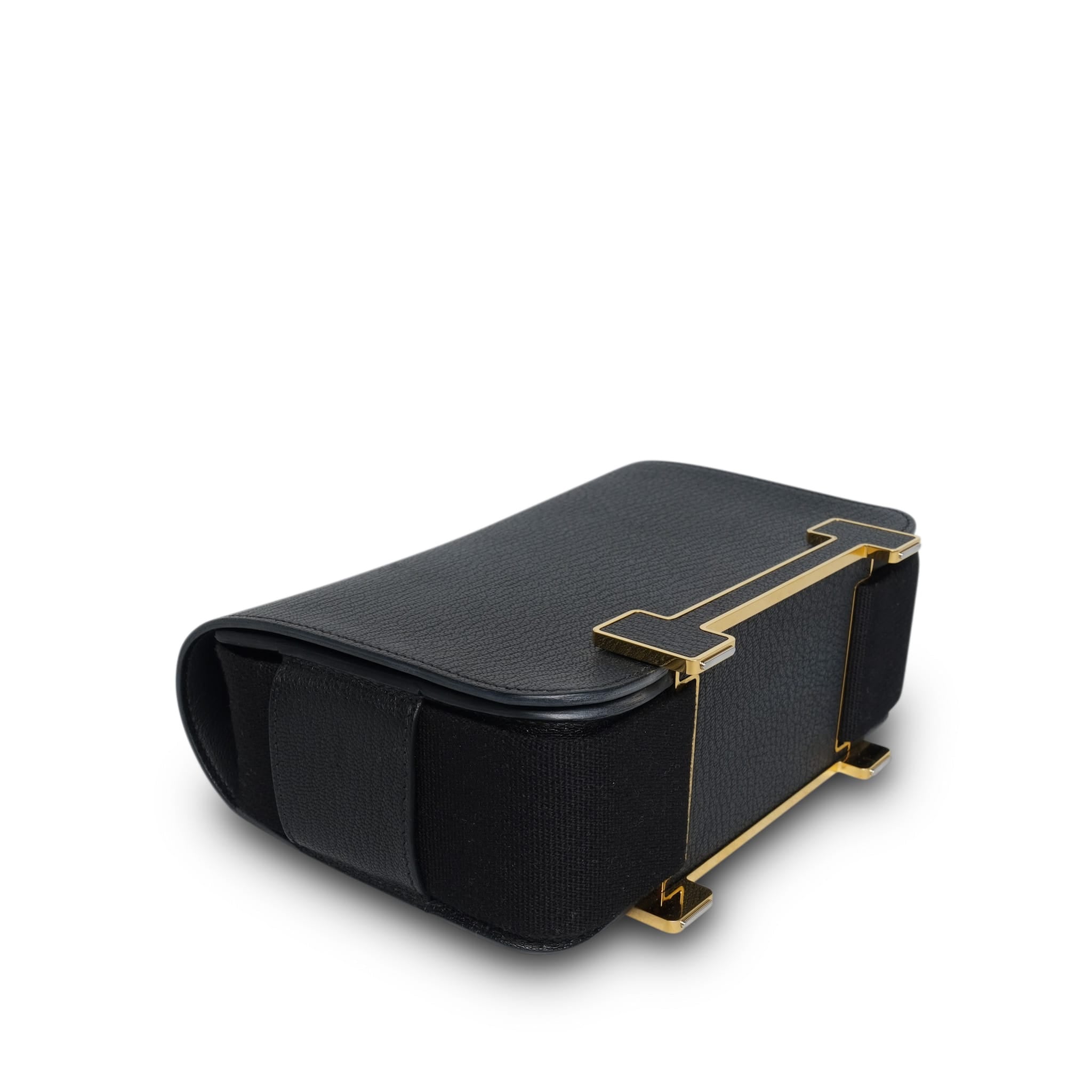 Product image 12 of 17: Geta Black Chèvre Mysore Gold Plated B Stamp