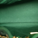 Product image 17 of 19: Green Caviar Quilted 25 Hobo Bag Mini Gold Hardware