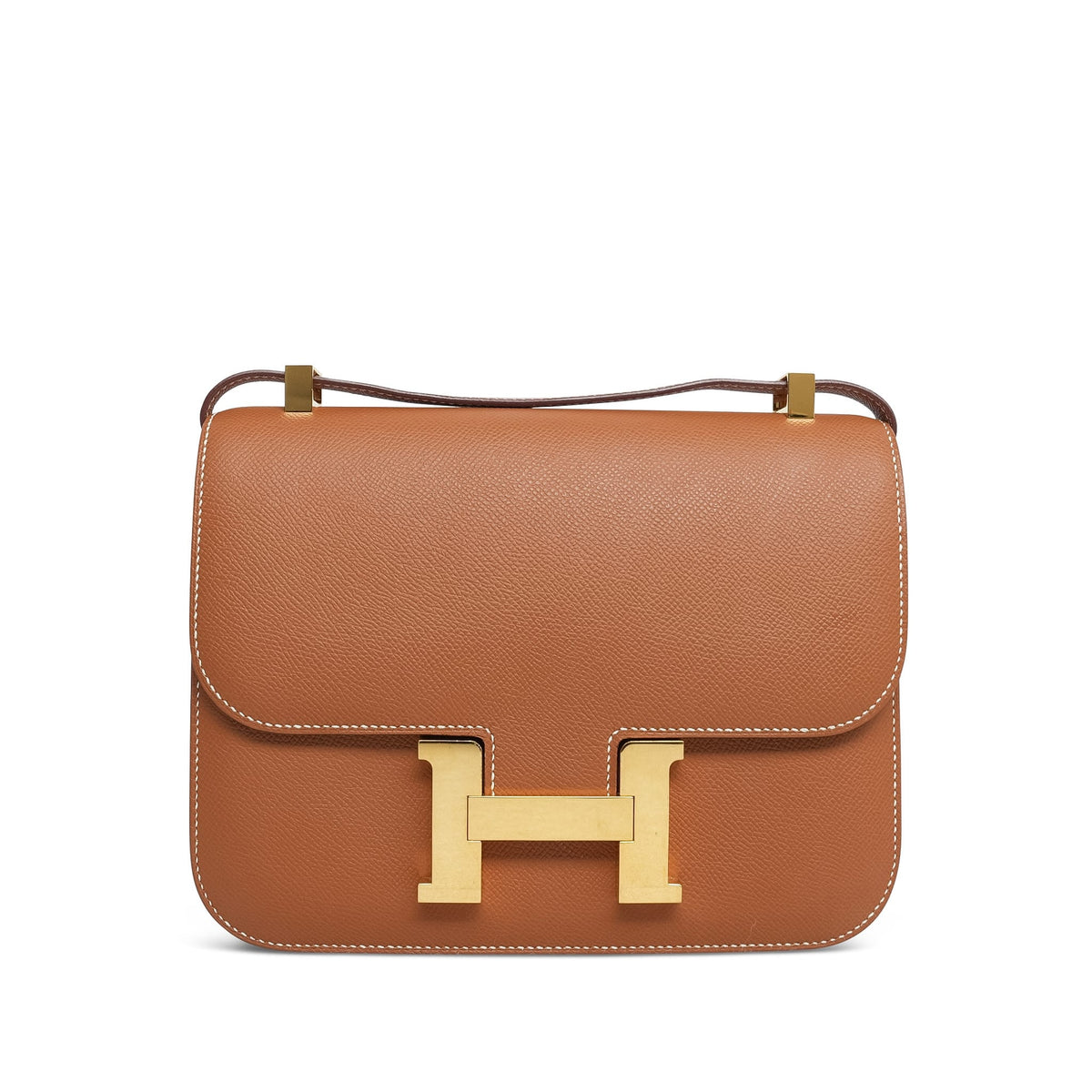Constance 24 Gold Epsom Gold Plated U Stamp