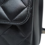 Product image 28 of 28: Black Lambskin Quilted Small Trendy CC LGHW