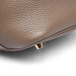 Product image 16 of 17: Picotin 18 Etoupe Clemence Gold Plated C Stamp