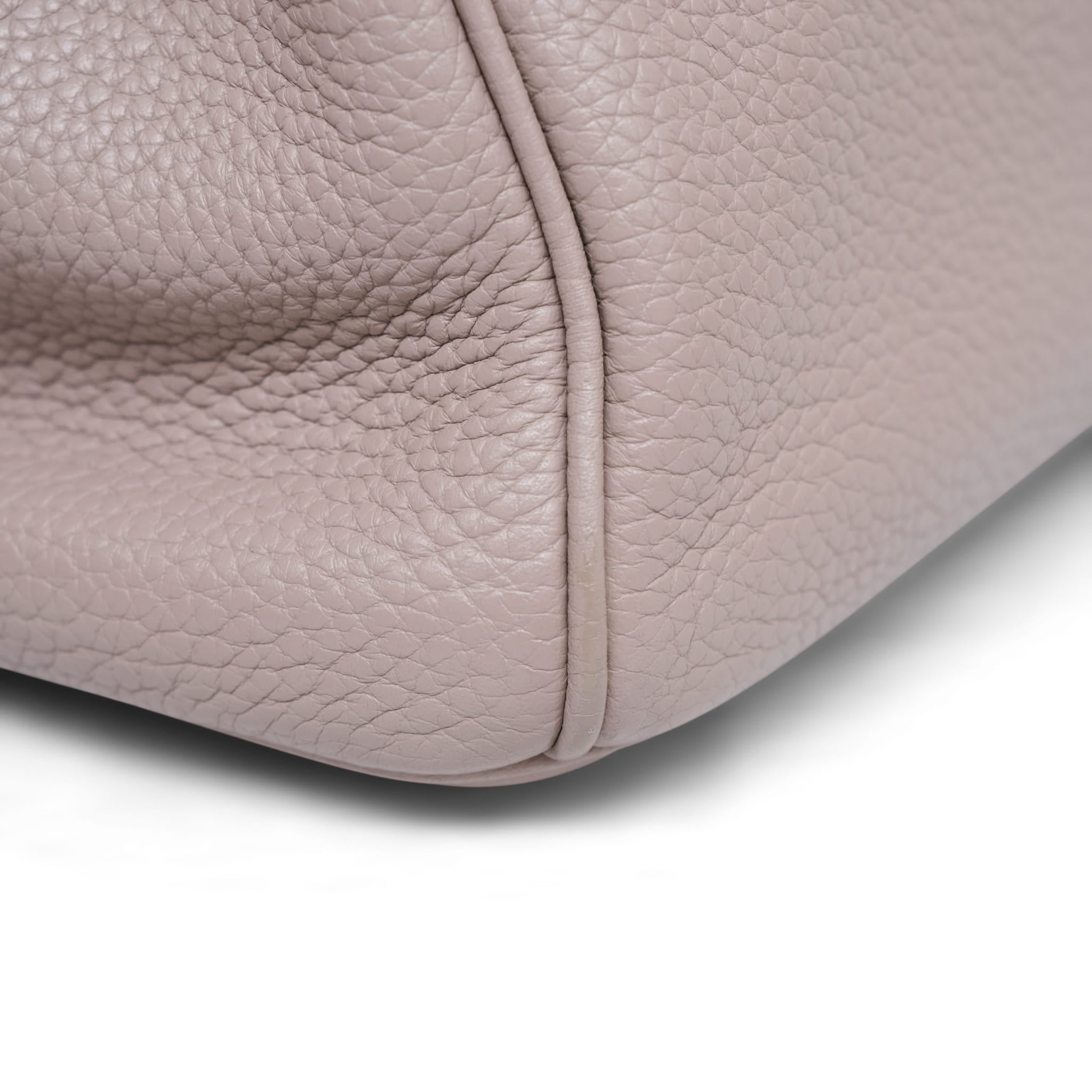 Product image 18 of 18: Birkin 35 Gris Tourterelle Clemence Palladium Plated N Square Stamp