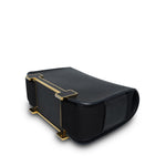 Product image 15 of 17: Geta Black Chèvre Mysore Gold Plated B Stamp