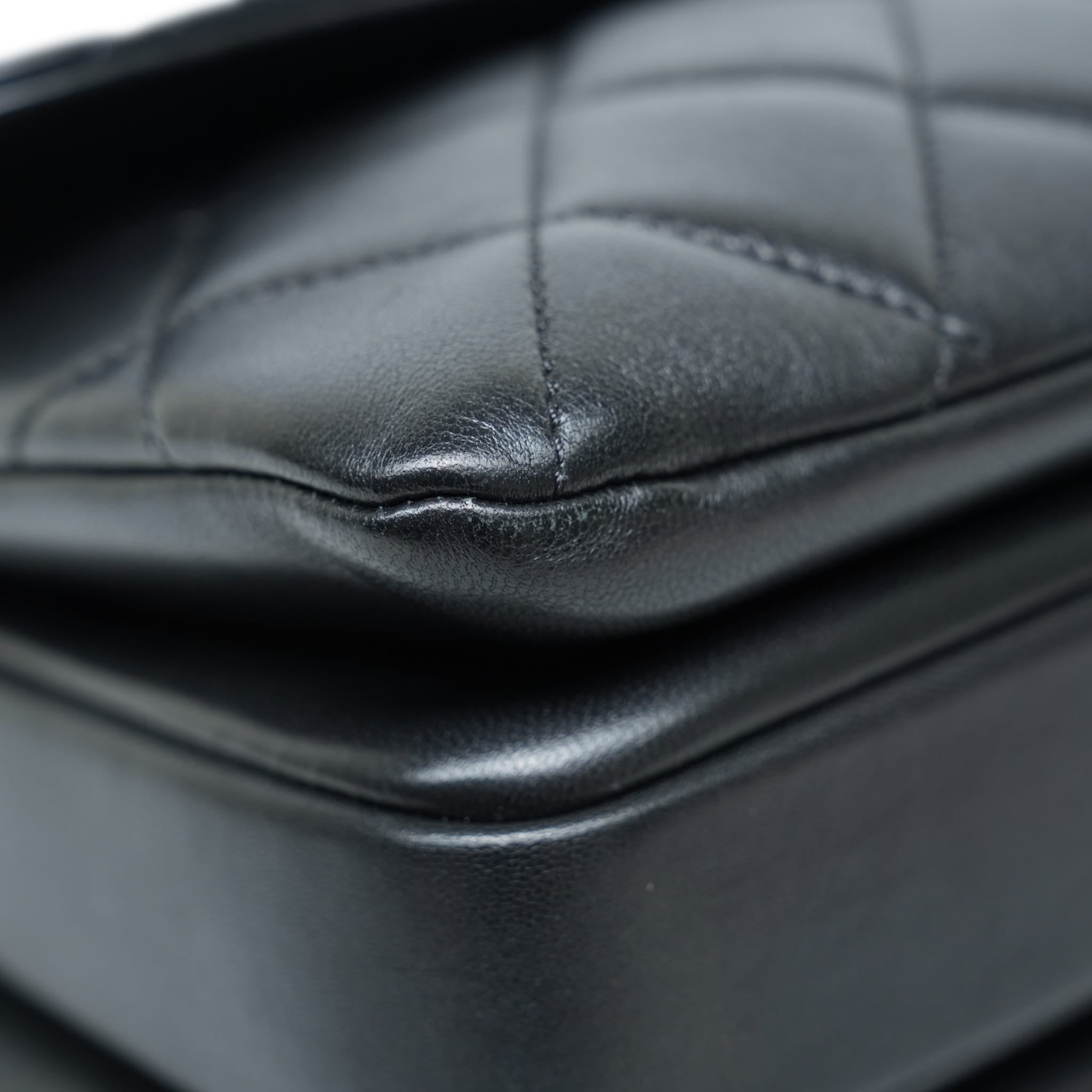 Product image 15 of 28: Black Lambskin Quilted Small Trendy CC LGHW