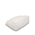 Product image 14 of 26: White Lambskin Quilted 19 Flap Small Mixed HW