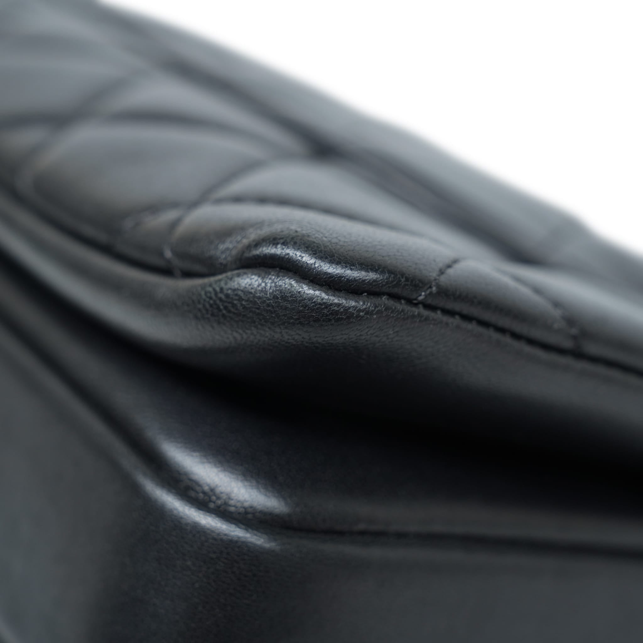 Product image 19 of 28: Black Lambskin Quilted Small Trendy CC LGHW