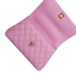 Product image 14 of 22: 23P Lilac/Pink Caviar Quilted Coco Chain Handle Small AGHW