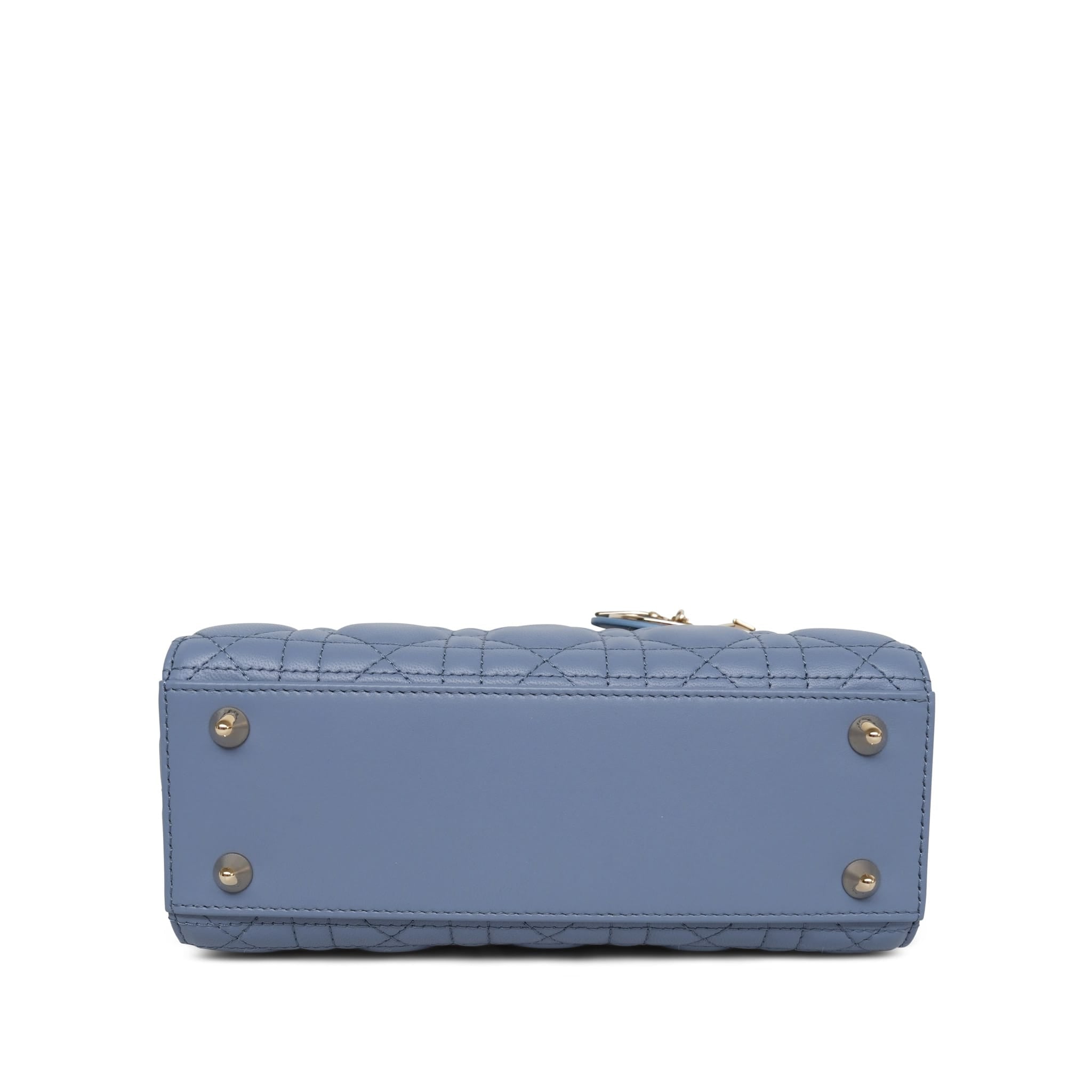 Product image 7 of 15: Dior Dark Blue Cannage Lambskin Lady Dior Small