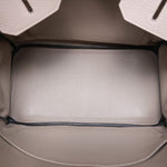 Product image 14 of 18: Birkin 35 Gris Tourterelle Clemence Palladium Plated N Square Stamp