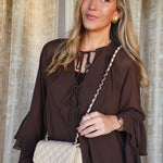 Product image 6 of 17: Light Beige Lambskin Quilted Mini Square Flap LGHW