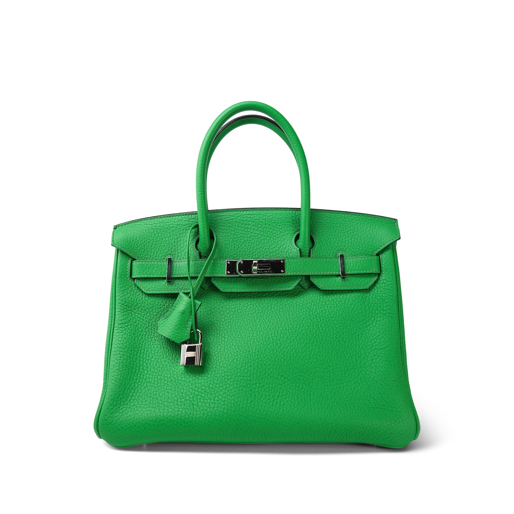 Hermes Birkin 30 Bambou Togo Palladium Plated [R] Stamp – REDELUXE