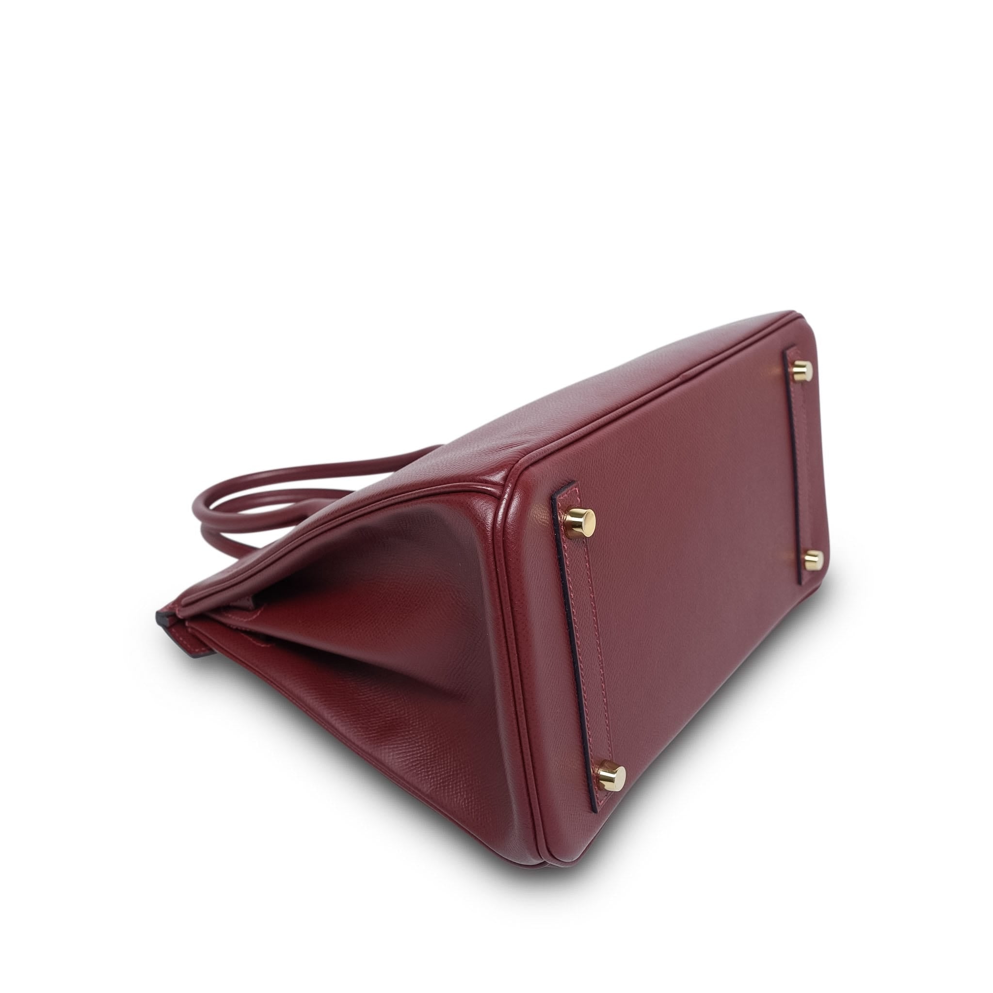 Product image 12 of 14: Birkin 30 Rouge H Epsom Gold Plated T Stamp