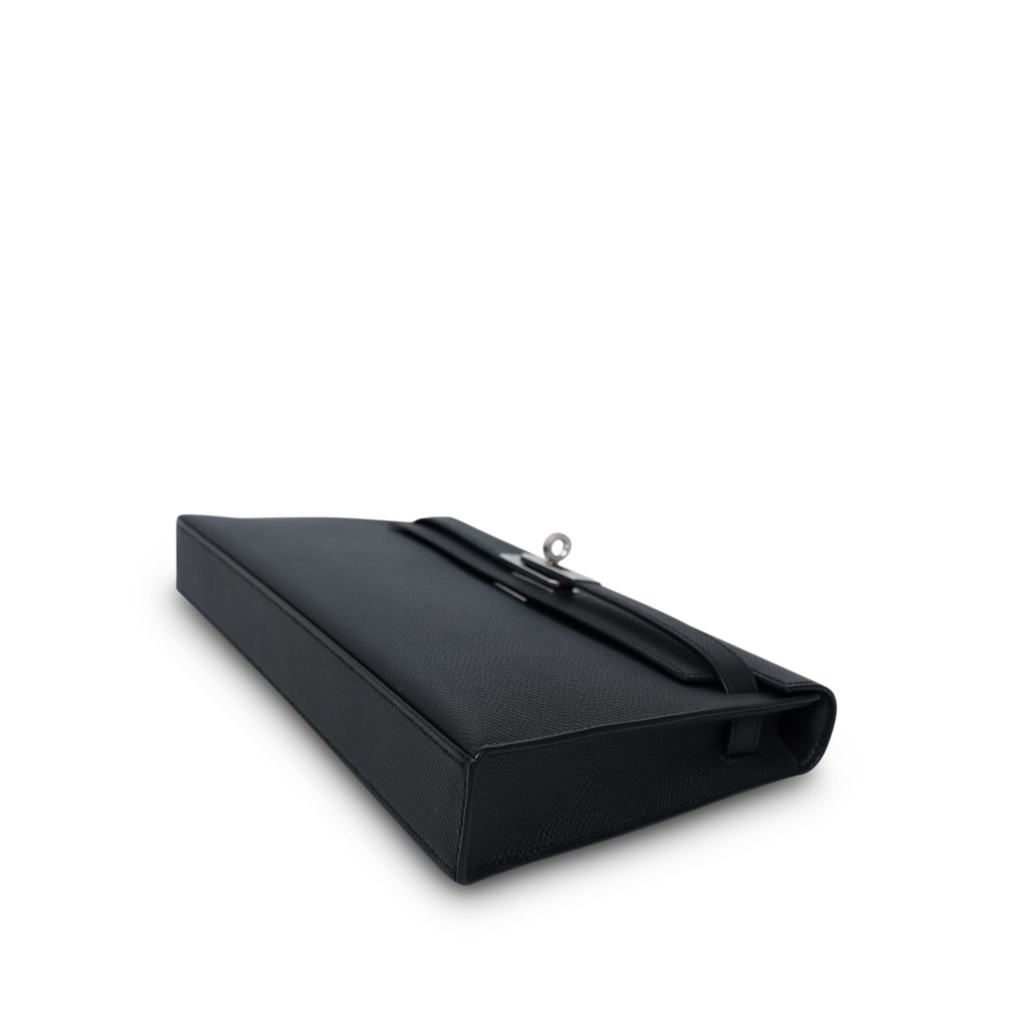 Product image 14 of 19: Kelly Elan Black Epsom Palladium Plated K Stamp