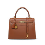 Product image 1 of 20: Kelly Sellier 25 Fauve Barenia Gold Plated C Stamp