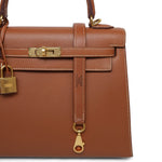 Product image 5 of 20: Kelly Sellier 25 Fauve Barenia Gold Plated C Stamp