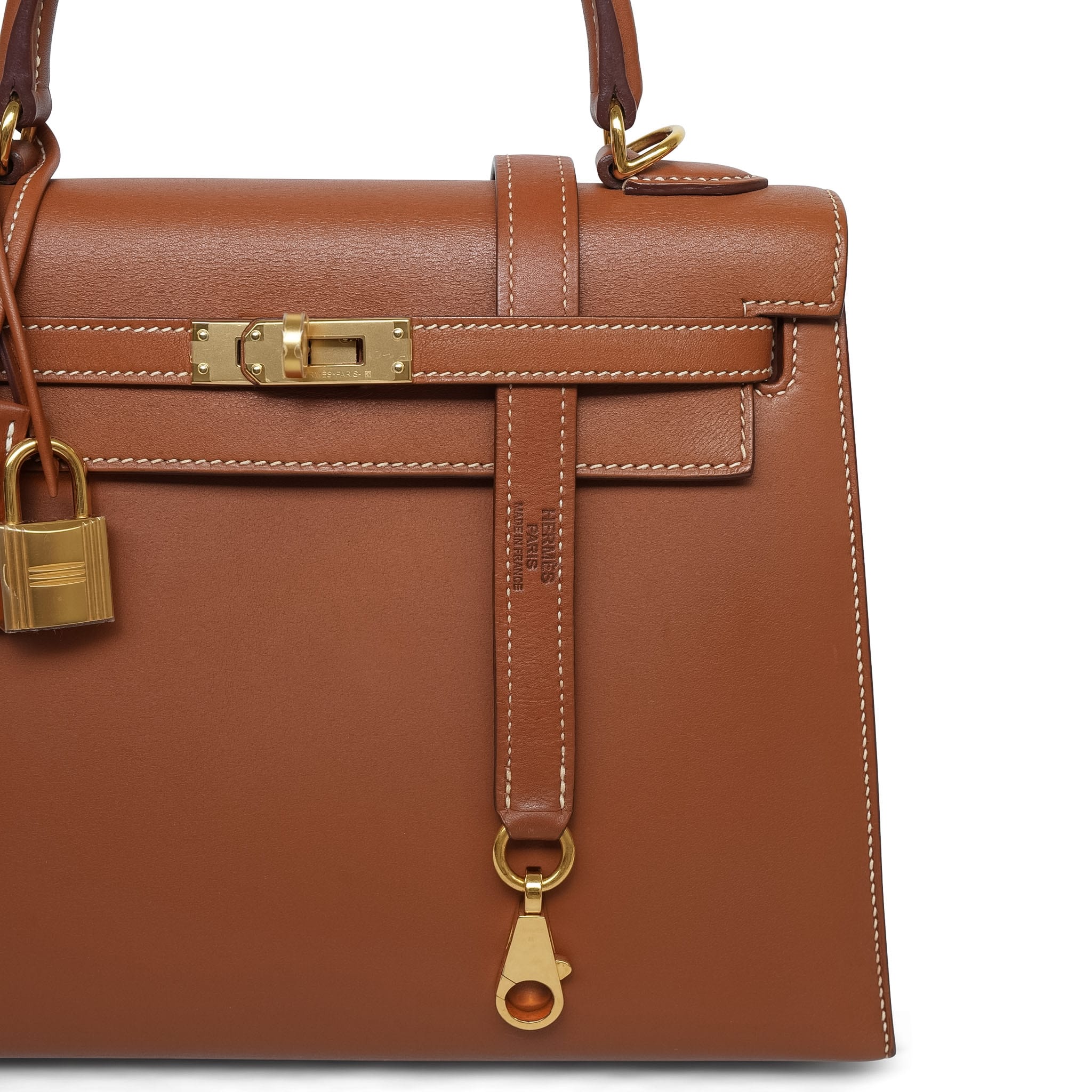 Product image 5 of 20: Kelly Sellier 25 Fauve Barenia Gold Plated C Stamp