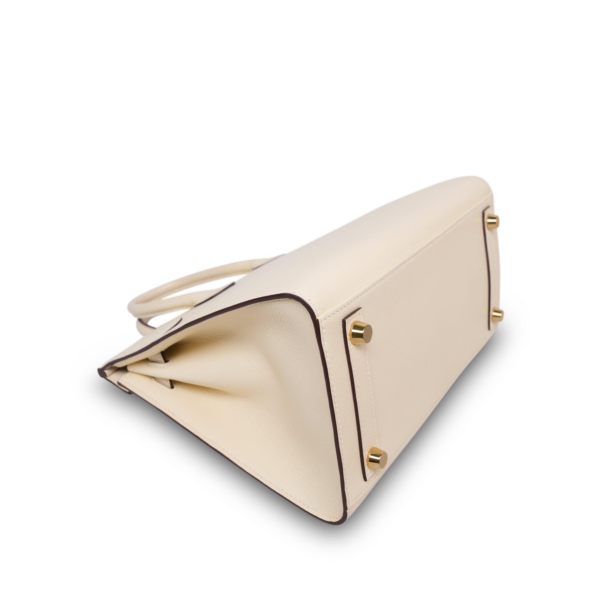 Product image 12 of 18: Birkin Sellier 25 Nata Epsom Gold Plated Z Stamp