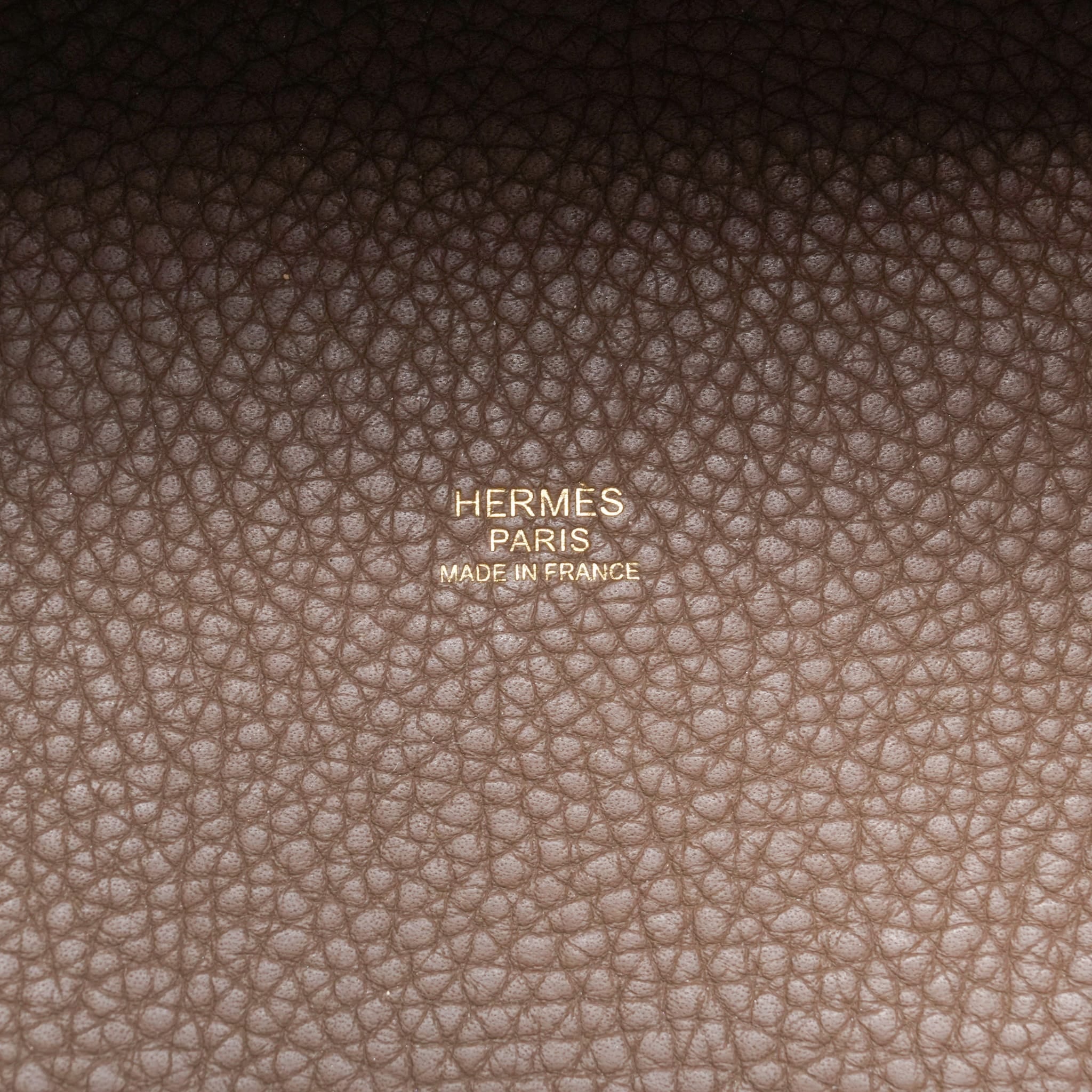 Product image 14 of 17: Picotin 18 Etoupe Clemence Gold Plated C Stamp