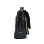 Product image 4 of 19: Black Caviar Quilted Business Affinity Flap Medium Light Gold Hardware